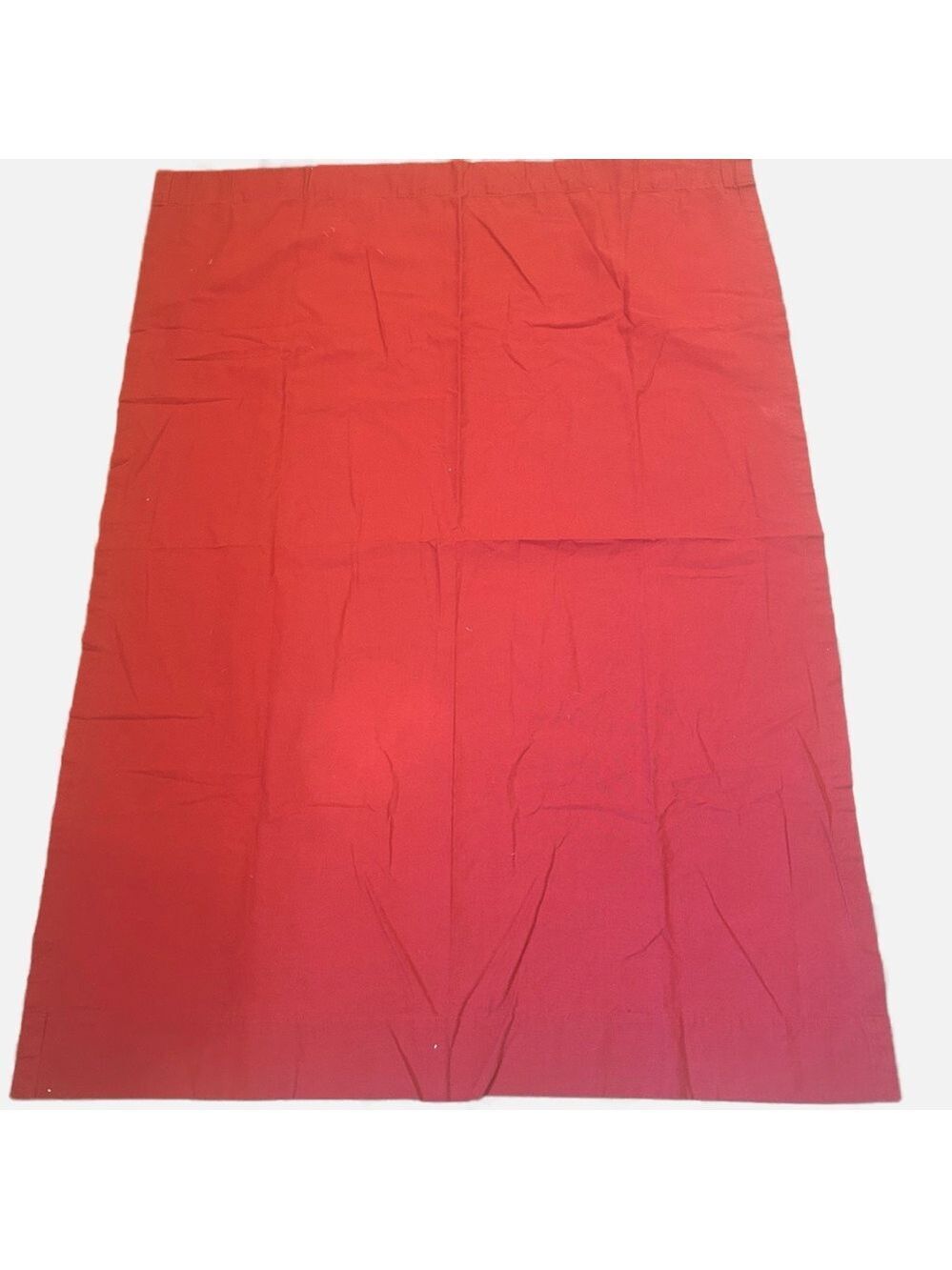 Pottery Barn Curtain Panels 2 Red Home Decor Rod Openings